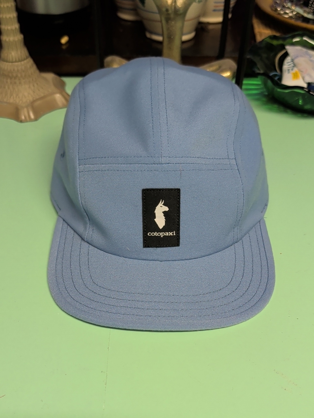 cotopaxi Sky Blue Five-Panel Outdoor Cap